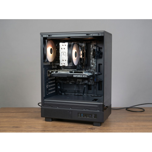 Игровой настольный компьютер Kupi Kom: Ryzen 5 5600, 16GB RAM, RTX 3050, SSD 512GB + HDD 500GB