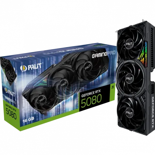 Видеокарта NVIDIA GeForce RTX 5080 Palit GamingPro 16GB