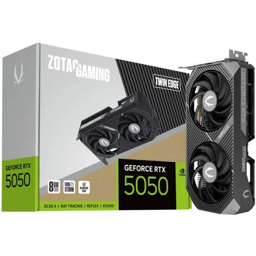 Видеокарта NVIDIA GeForce RTX 5050 Zotac Twin Edge 8GB