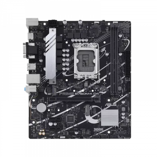 Материнская плата ASUS PRIME B760M-A WIFI (LGA1700, DDR5, Micro-ATX)