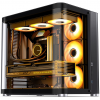 Корпус для ПК Jonsbo TK-2 2.0 Black с панорамным стеклом