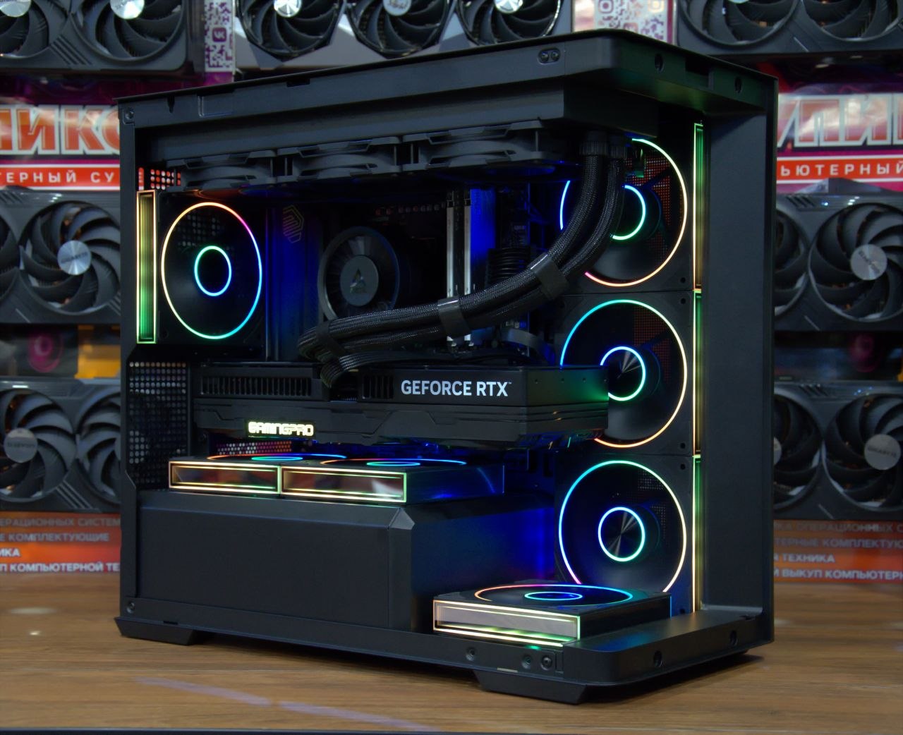 Настольный компьютер Ryzen 7 9800X3D 32GB 2048GB RTX5080